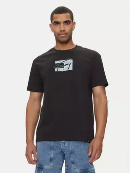 Футболка стандартного кроя Tommy Jeans, черный