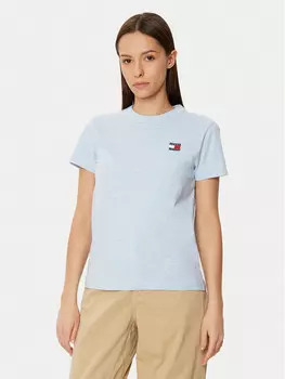 Футболка стандартного кроя Tommy Jeans, голубой