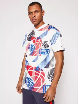 Футболка стандартного кроя Tommy Jeans, мультиколор