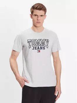 Футболка стандартного кроя Tommy Jeans, серый