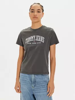 Футболка стандартного кроя Tommy Jeans, серый