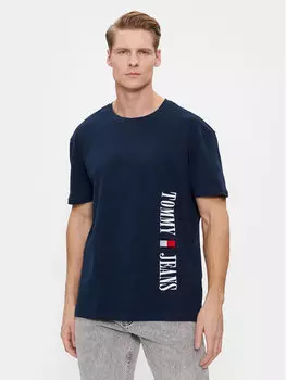 Футболка стандартного кроя Tommy Jeans, синий