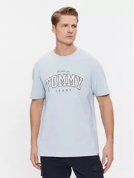 Футболка стандартного кроя Tommy Jeans, синий