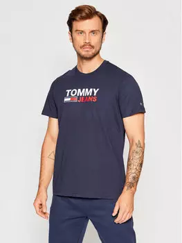 Футболка стандартного кроя Tommy Jeans, синий