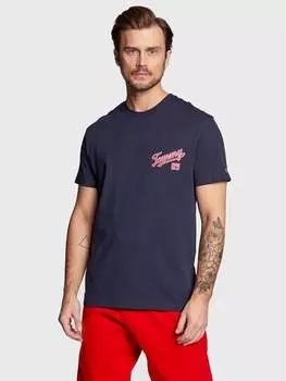Футболка стандартного кроя Tommy Jeans, синий