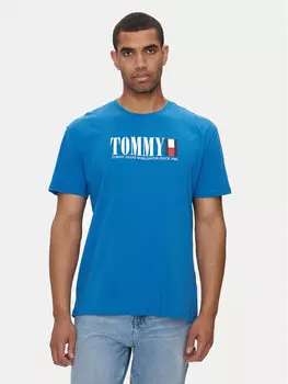 Футболка стандартного кроя Tommy Jeans, синий