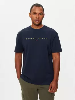 Футболка стандартного кроя Tommy Jeans, синий