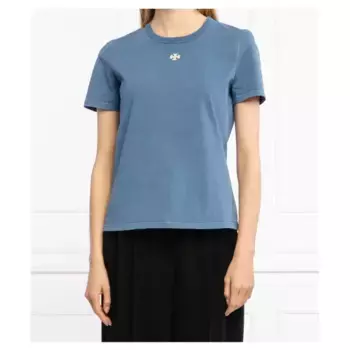 Футболка стандартного кроя Tory Burch, синий