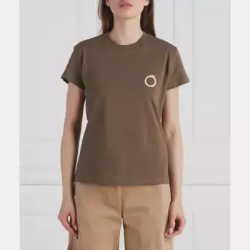 Футболка стандартного кроя Trussardi, коричневый
