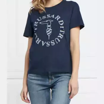 Футболка стандартного кроя Trussardi, синий