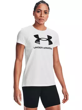 Футболка стандартного кроя Under Armour, белый