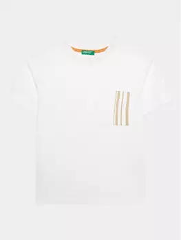 Футболка стандартного кроя United Colors Of Benetton, белый