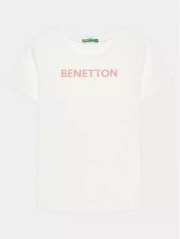 Футболка стандартного кроя United Colors Of Benetton, белый