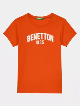 Футболка стандартного кроя United Colors Of Benetton, красный