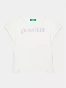 Футболка стандартного кроя United Colors Of Benetton, белый