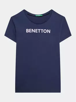 Футболка стандартного кроя United Colors Of Benetton, синий