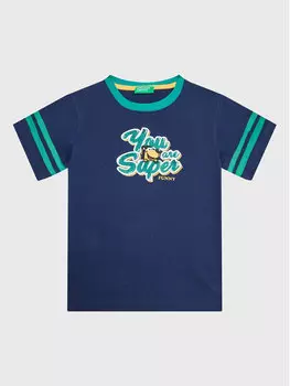 Футболка стандартного кроя United Colors Of Benetton, синий