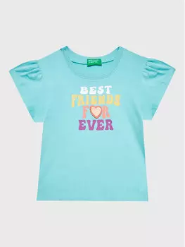 Футболка стандартного кроя United Colors Of Benetton, зеленый