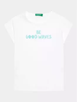 Футболка стандартного кроя United Colors Of Benetton, белый