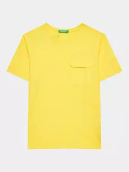 Футболка стандартного кроя United Colors Of Benetton, желтый