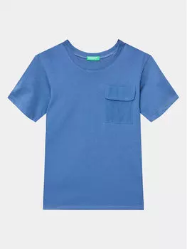 Футболка стандартного кроя United Colors Of Benetton, синий