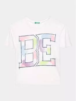 Футболка стандартного кроя United Colors Of Benetton, белый