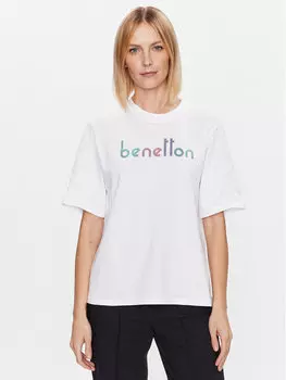 Футболка стандартного кроя United Colors Of Benetton, белый