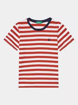 Футболка стандартного кроя United Colors Of Benetton, красный