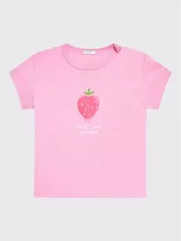 Футболка стандартного кроя United Colors Of Benetton, розовый