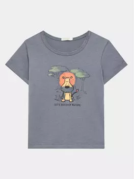 Футболка стандартного кроя United Colors Of Benetton, серый