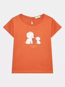 Футболка стандартного кроя United Colors Of Benetton, оранжевый