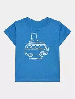 Футболка стандартного кроя United Colors Of Benetton, синий