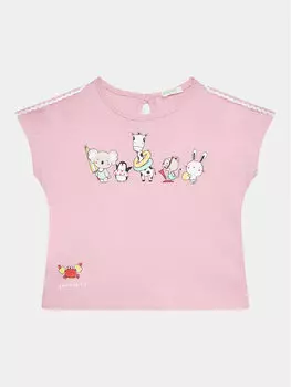 Футболка стандартного кроя United Colors Of Benetton, розовый