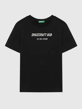 Футболка стандартного кроя United Colors Of Benetton, черный