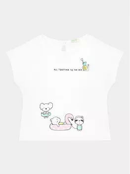 Футболка стандартного кроя United Colors Of Benetton, белый