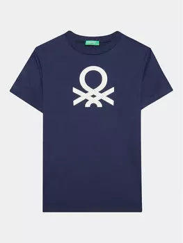 Футболка стандартного кроя United Colors Of Benetton, синий