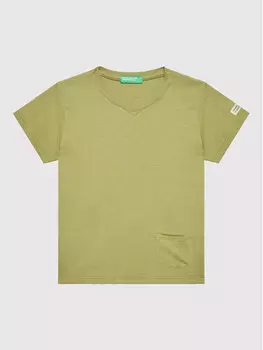 Футболка стандартного кроя United Colors Of Benetton, зеленый
