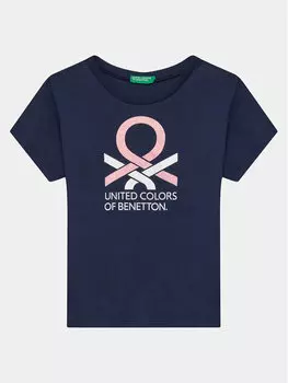 Футболка стандартного кроя United Colors Of Benetton, синий