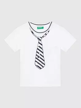 Футболка стандартного кроя United Colors Of Benetton, белый
