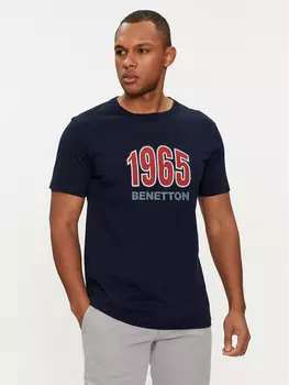 Футболка стандартного кроя United Colors Of Benetton, синий