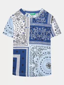 Футболка стандартного кроя United Colors Of Benetton, синий