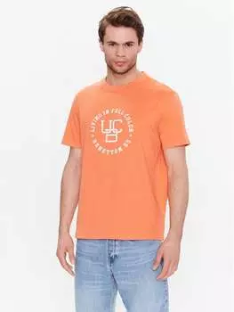 Футболка стандартного кроя United Colors Of Benetton, оранжевый