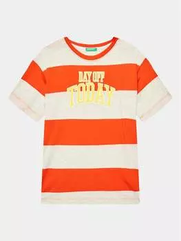 Футболка стандартного кроя United Colors Of Benetton, красный