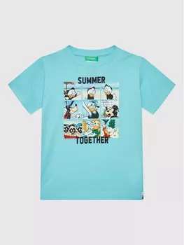 Футболка стандартного кроя United Colors Of Benetton, синий