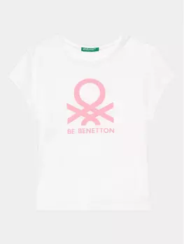 Футболка стандартного кроя United Colors Of Benetton, белый