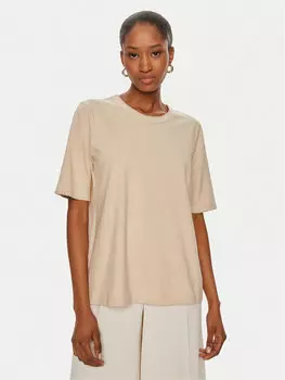 Футболка стандартного кроя United Colors Of Benetton, бежевый