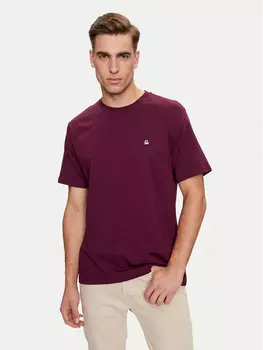 Футболка стандартного кроя United Colors Of Benetton, фиолетовый