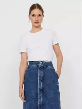 Футболка стандартного кроя Vero Moda, белый