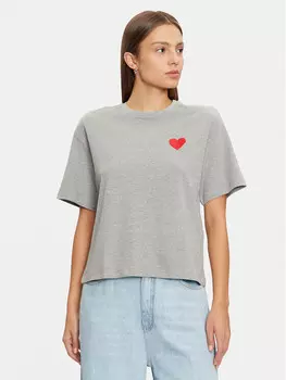 Футболка стандартного кроя Vero Moda, серый