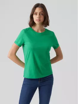 Футболка стандартного кроя Vero Moda, зеленый
